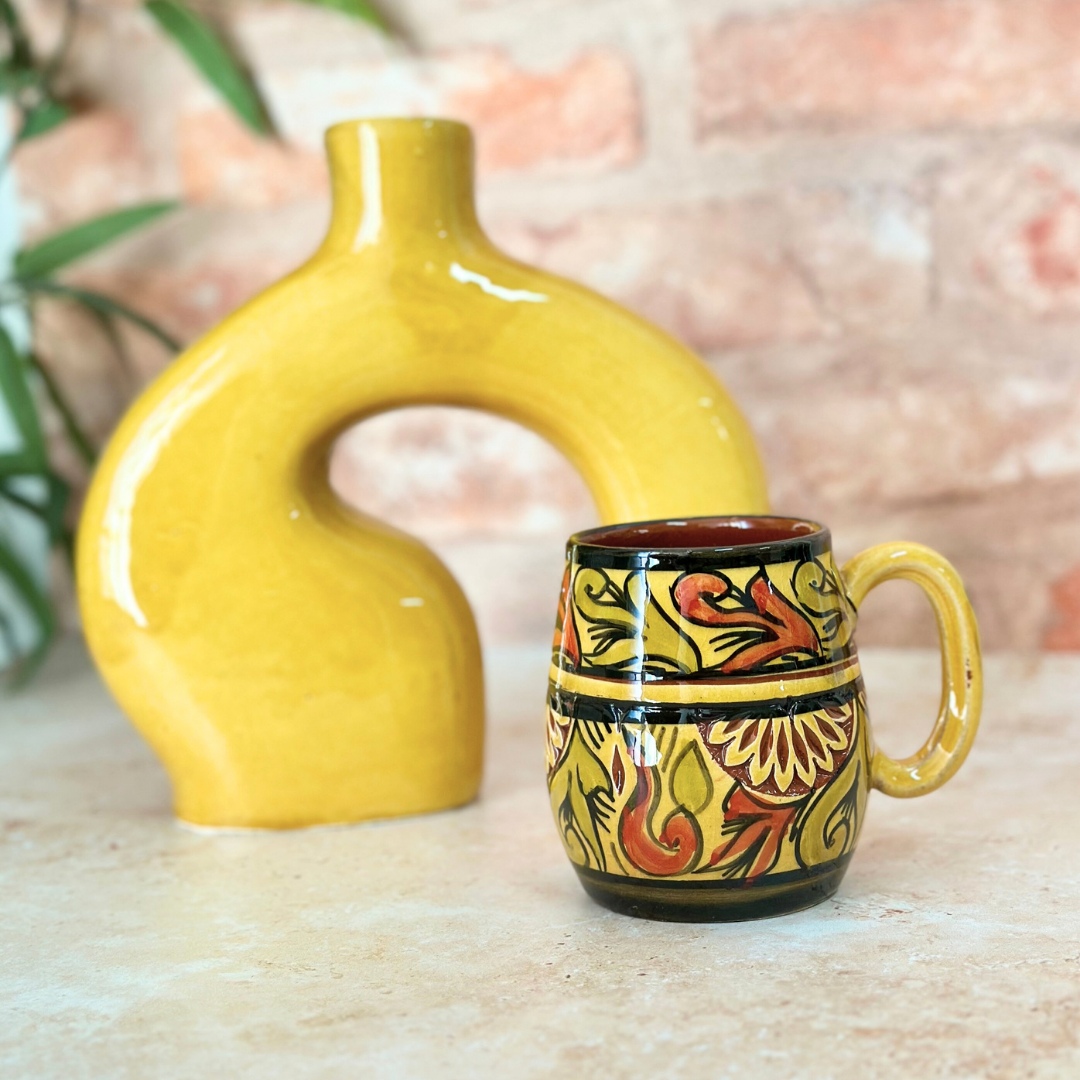 Vase artisanal Atlas vernis