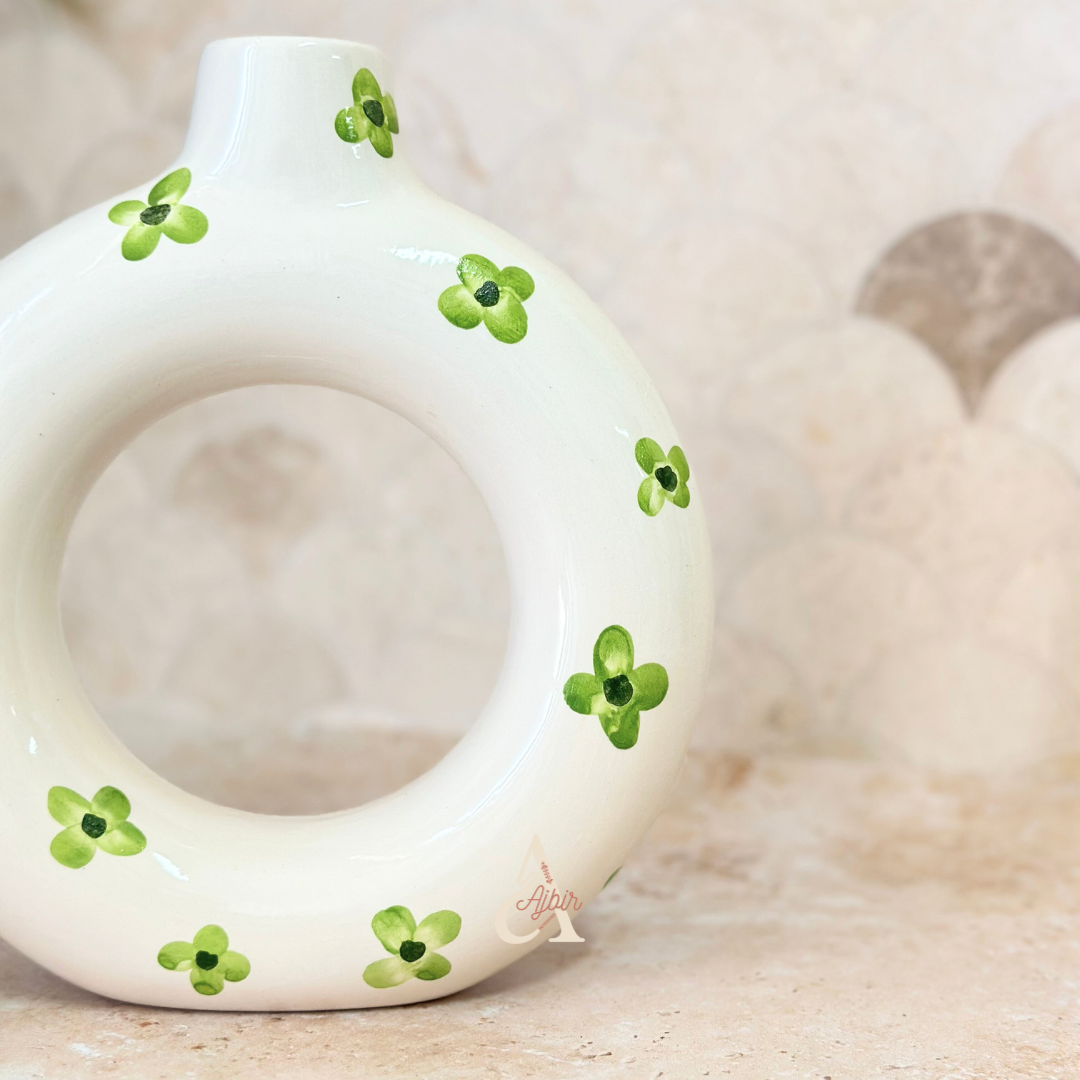 Vase Tafoukt fleuri
