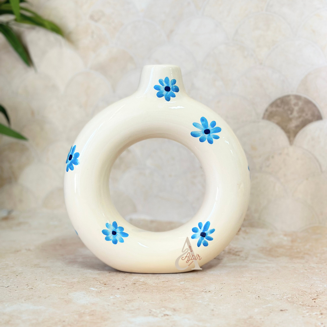 Vase Tafoukt fleuri