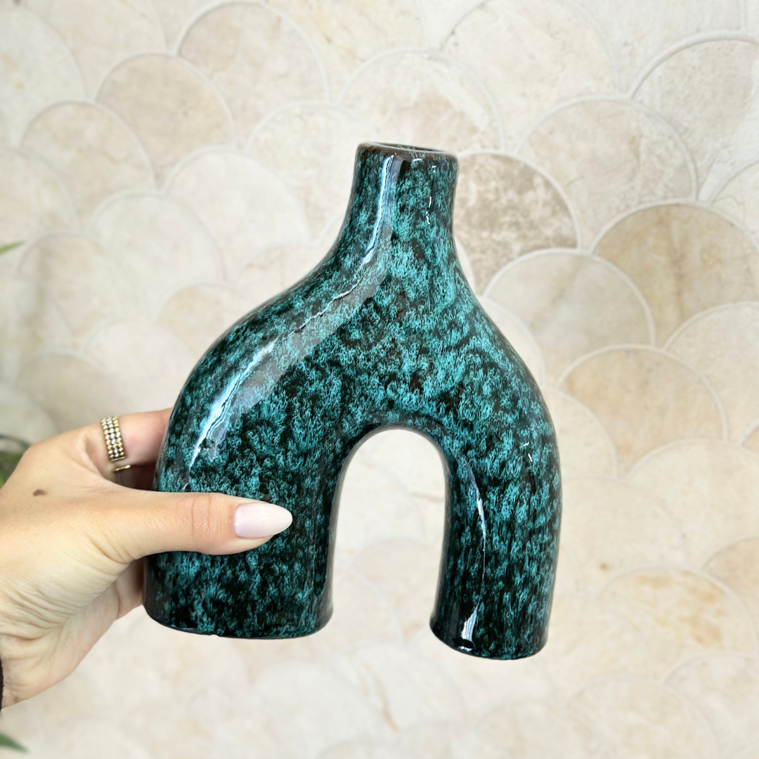 Vase Azul mini vernis uni