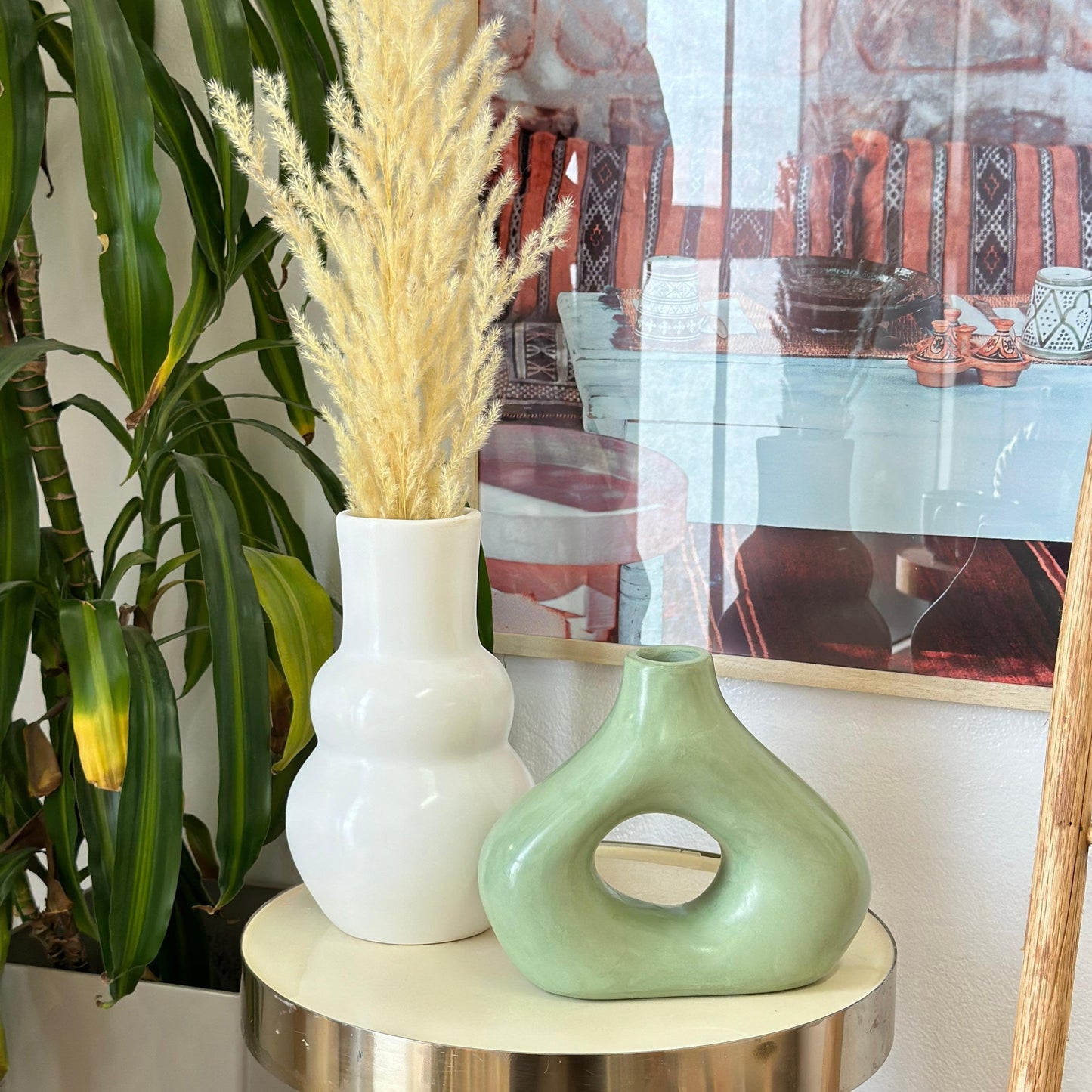 Vase artisanal Aboukal bombé