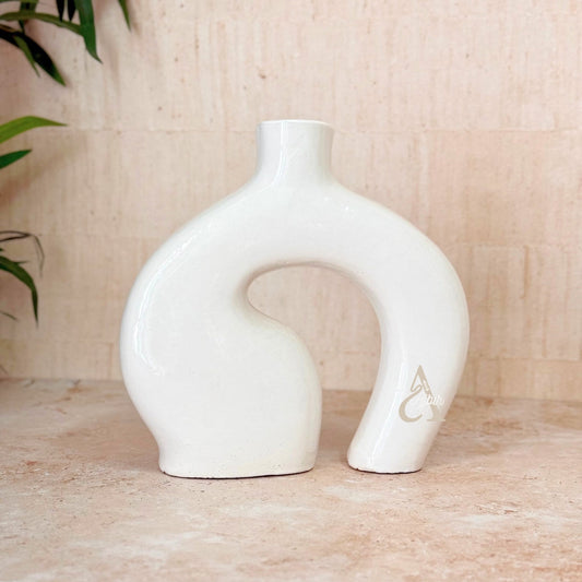 Vase artisanal Atlas vernis