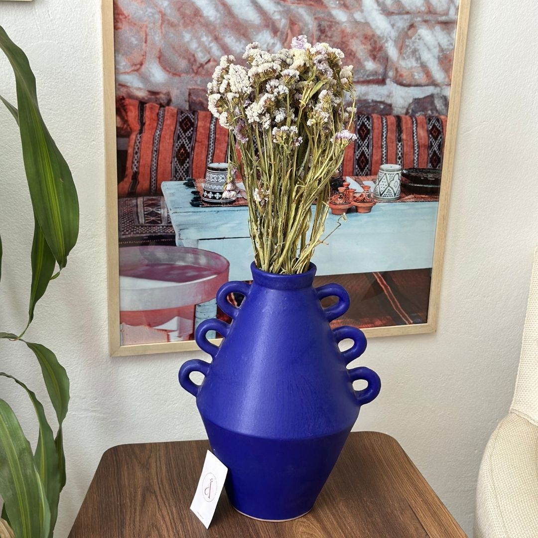 Vase artisanal Adrar mat grand