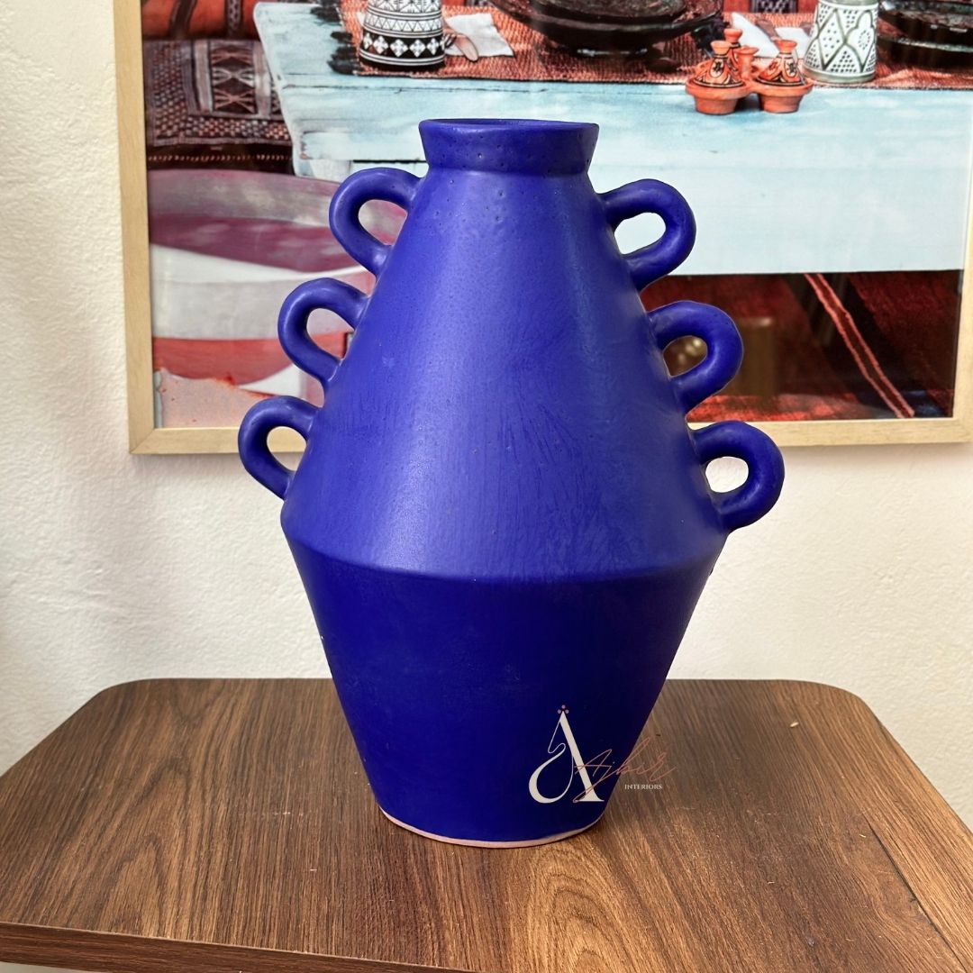Vase artisanal Adrar mat grand
