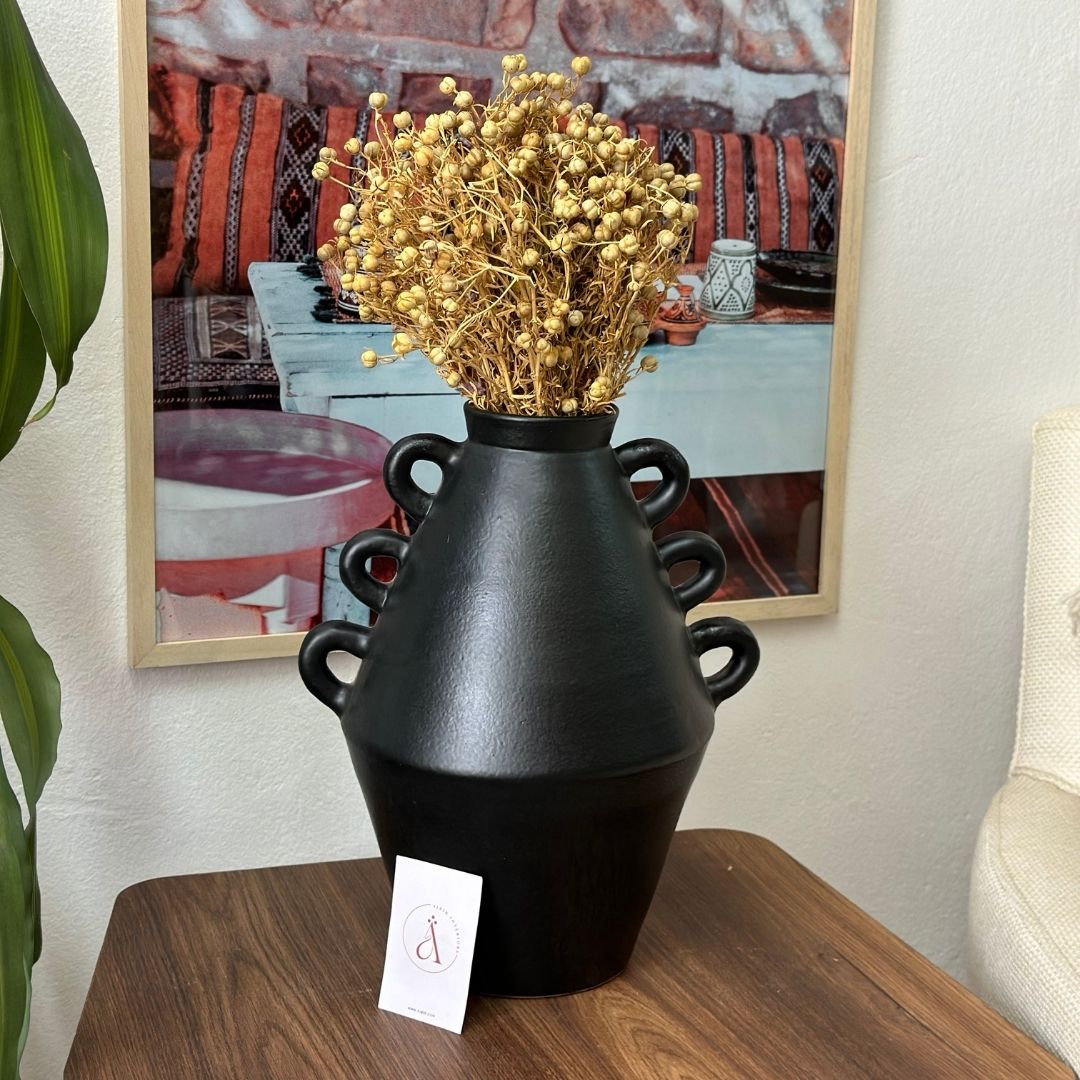 Vase artisanal Adrar mat grand
