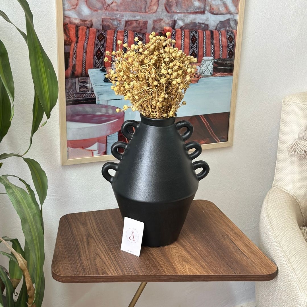 Vase artisanal Adrar mat grand