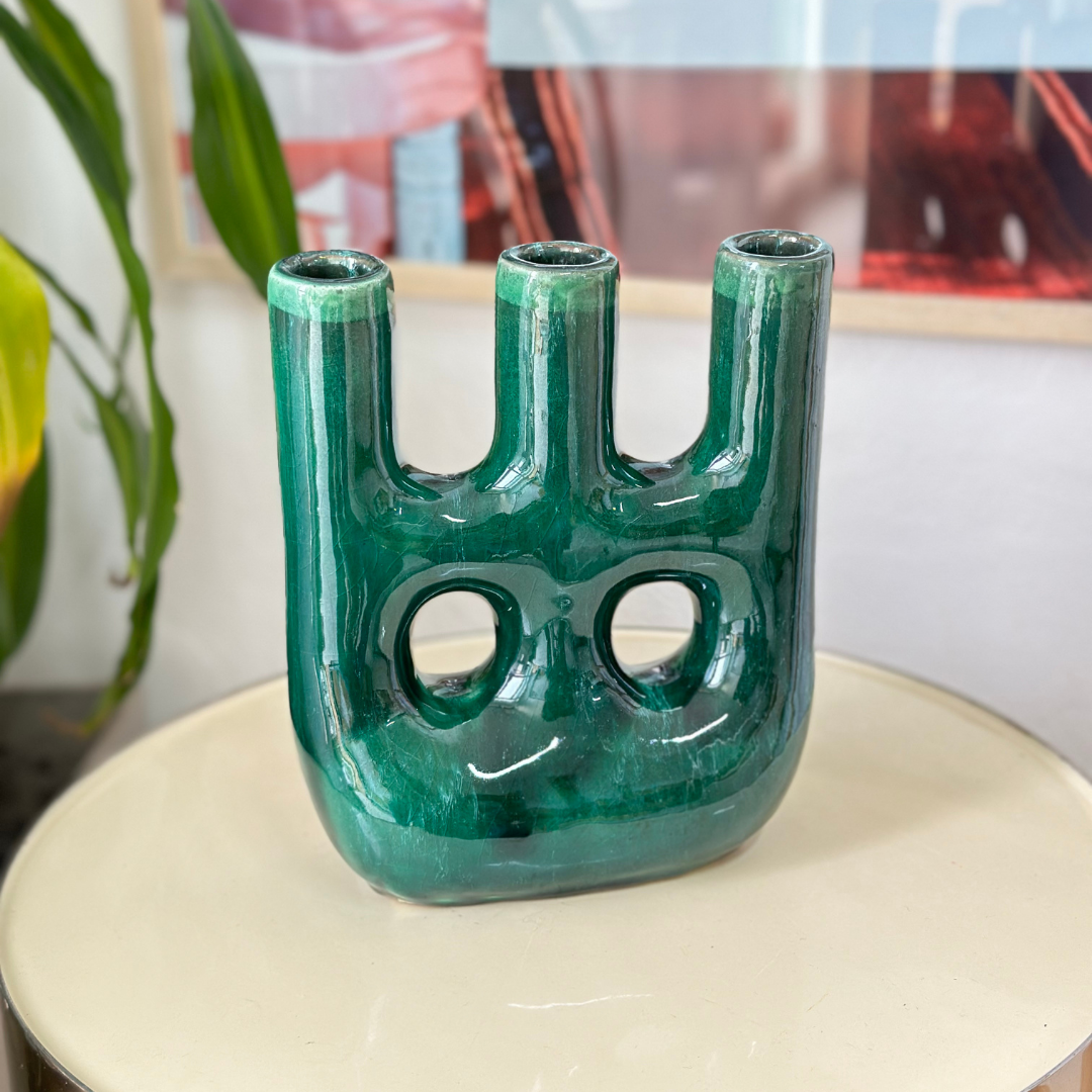 Vase artisanal Afous petit vernis