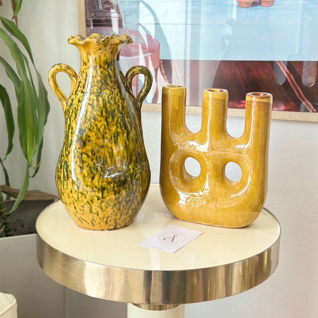 Vase artisanal Afous petit vernis