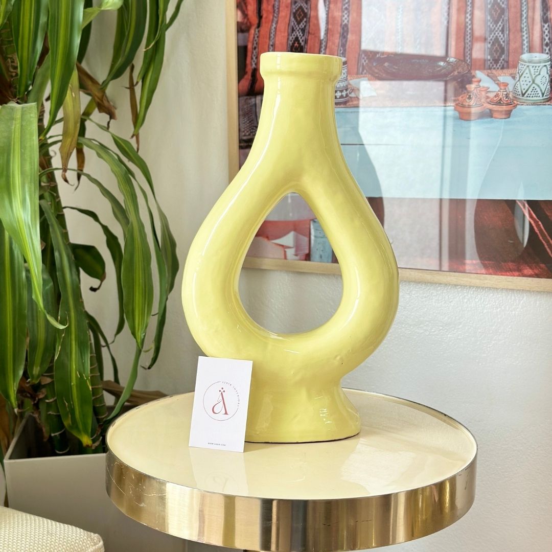 Vase artisanal Anir vernis grand