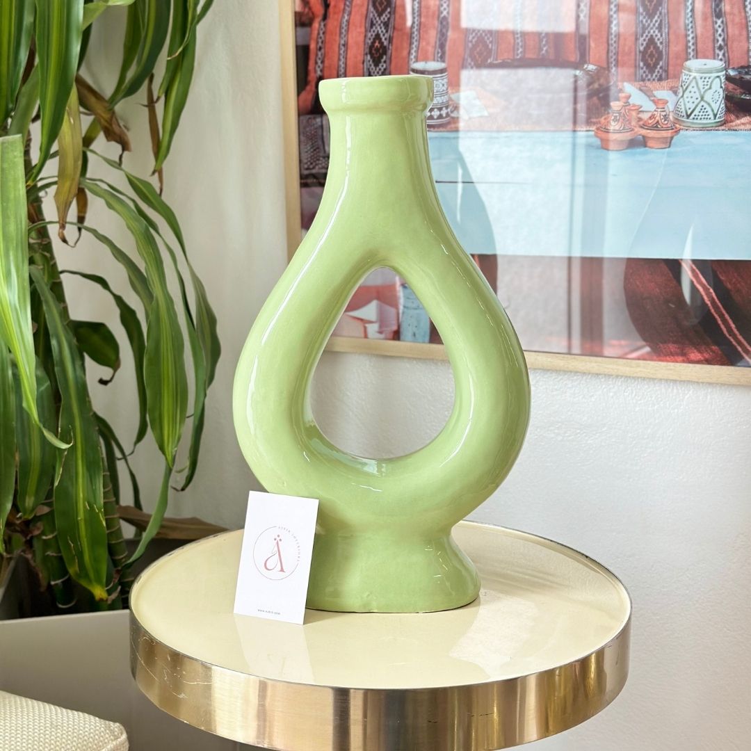 Vase artisanal Anir vernis grand